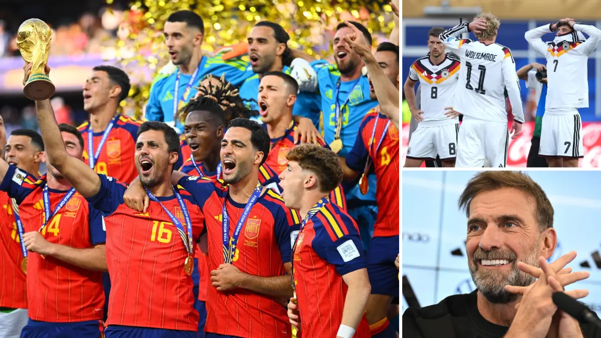 Die spanische Nationalmannschaft holt mit dem 1:0-Finalsieg gegen Argentinien zum zweiten Mal nach 2010 den Weltmeistertitel. Für das DFB-Team ist im Sechzehntelfinale gegen Paraguay Schluss. Jürgen Klopp folgt als Trainer des deutschen Teams auf Julian Nagelsmann.