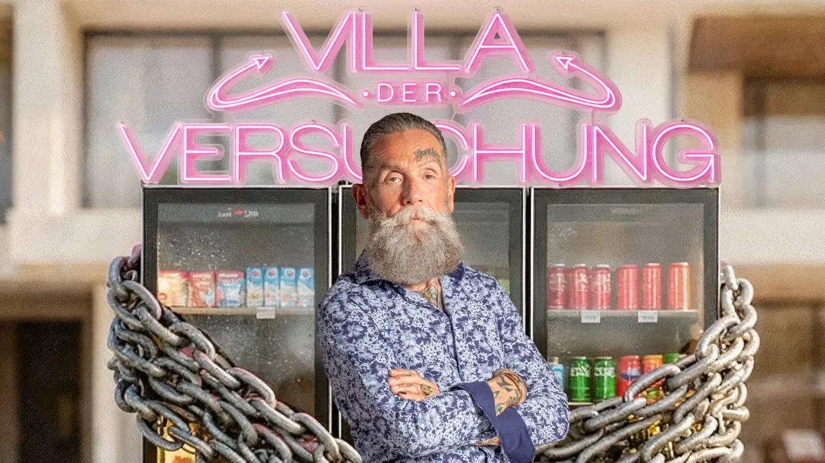 Roland Ludomirska will sich bei „Villa der Versuchung“ den Sieg holen.
