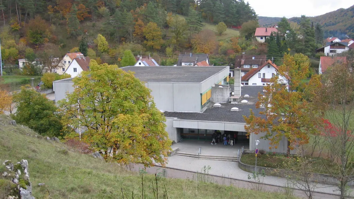 Schelklingen, Stadthalle: Die Schelklinger Stadthalle