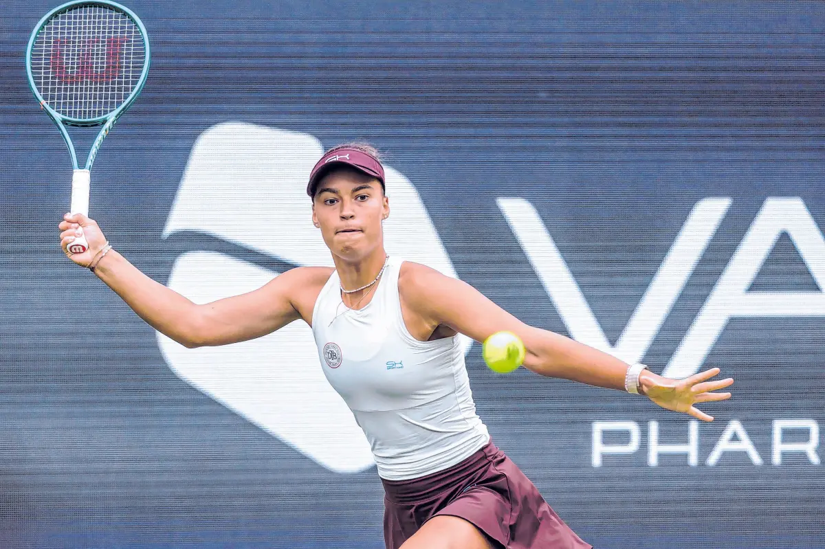 Tessa Johanna Brockmann ist die deutsche Spielerin in Hechingen mit der besten WTA-Platzierung.⇥Foto: Imago/Gora