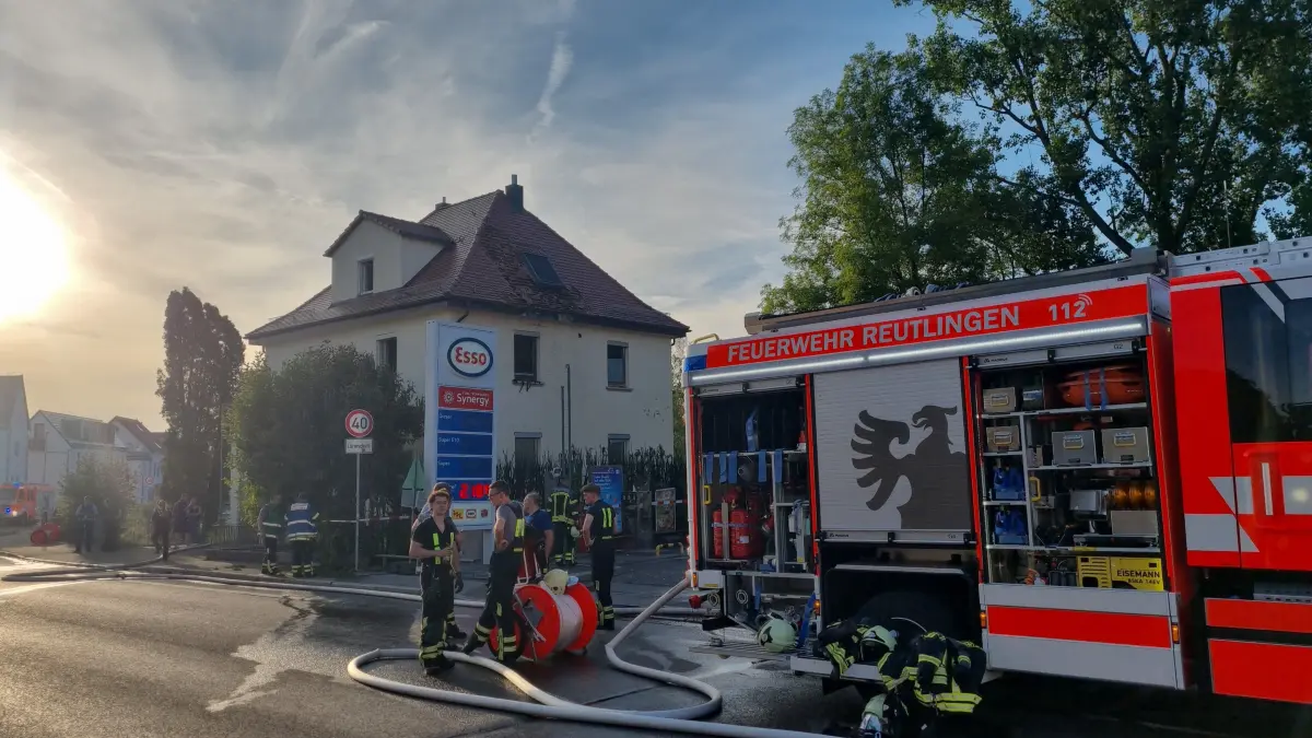 Die Einsatzkräfte hatten den Brand schnell unter Kontrolle gebracht.