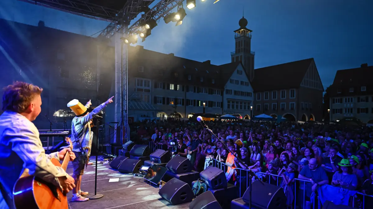 Freudenstadt 24.07.2026
Schwarzwald Air
Open-Air-Festival auf dem Marktplatz:
Vorgruppe, Die Dorfrocker
FOTO: Pressefoto ULMER / Markus Ulmer
xxNOxMODELxRELEASExx