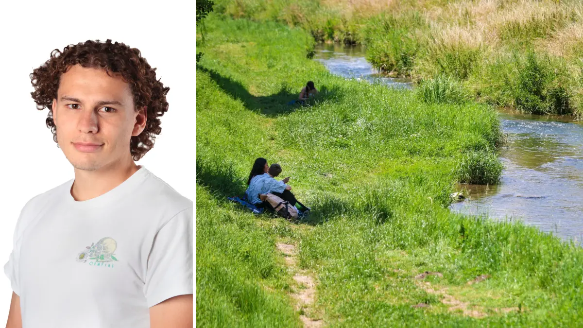 Constantin Zeyer findet: An der Ammer lässt sich hervorragend der Sommer genießen.