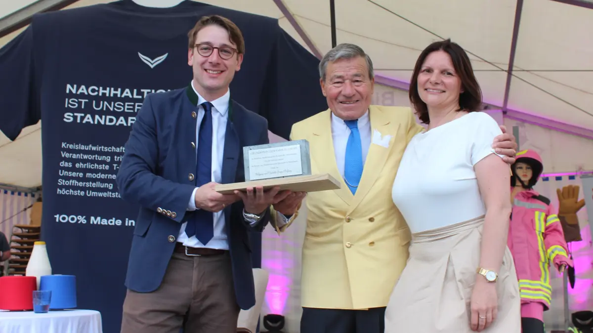 Wolfgang Grupp beim Spulenfest in Burladingen