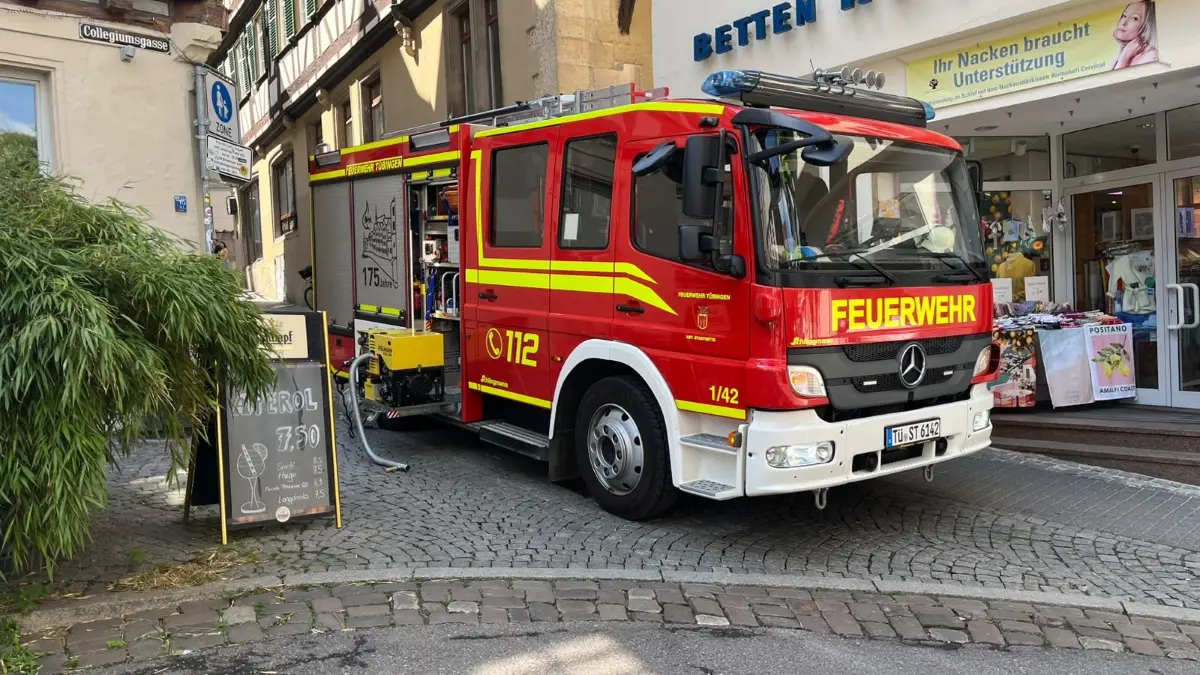 Der Kellerraum musste durch die Feuerwehr durchlüftet werden.
