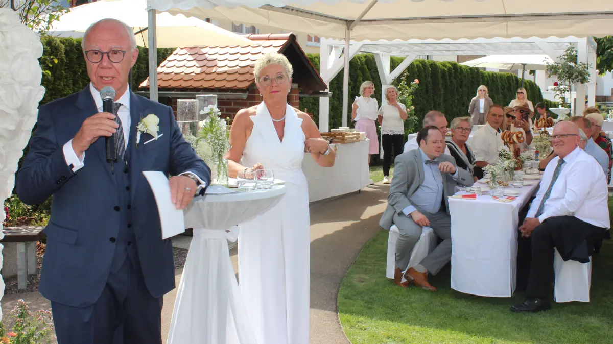 Kaspar Pfister BeneVit und Karin Striedel, jetzt Pfister-Lutz