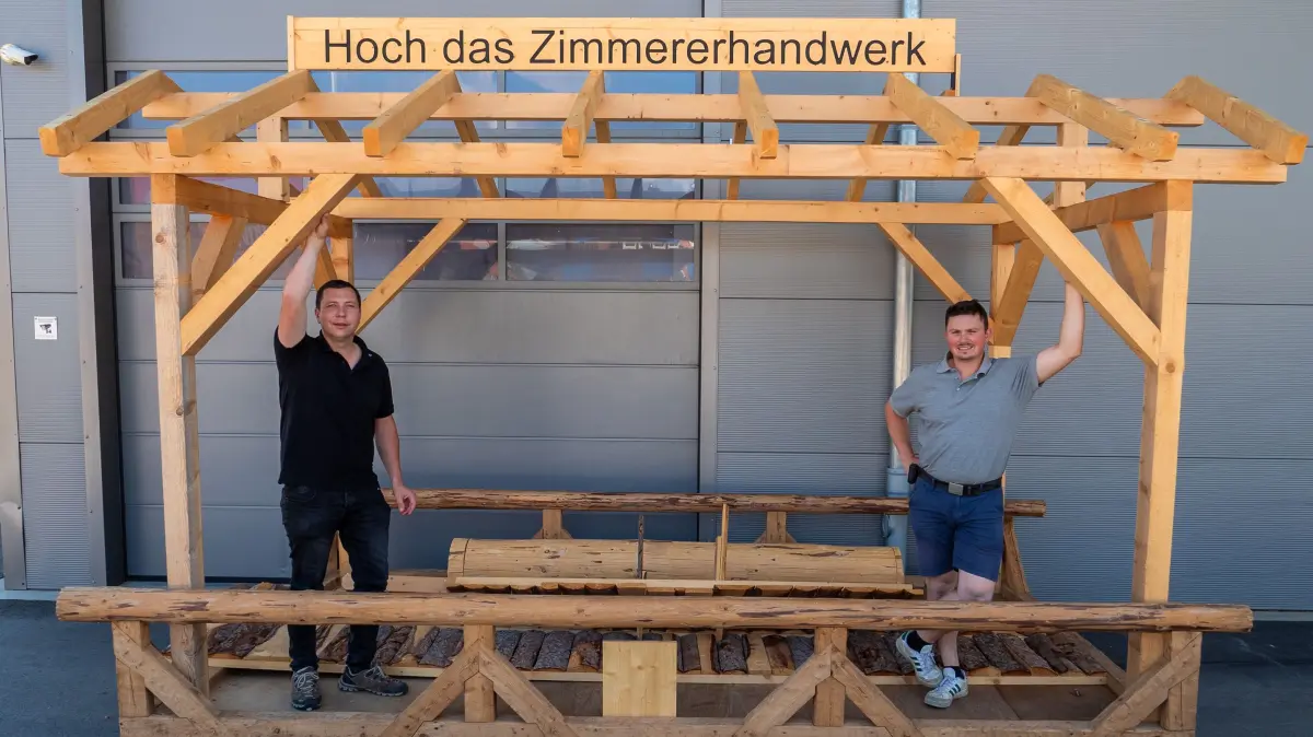 Donnstetten bereitet sich auf seine 1250-Jahr-Feier vor. Es wird gewerkelt und geprobt.
