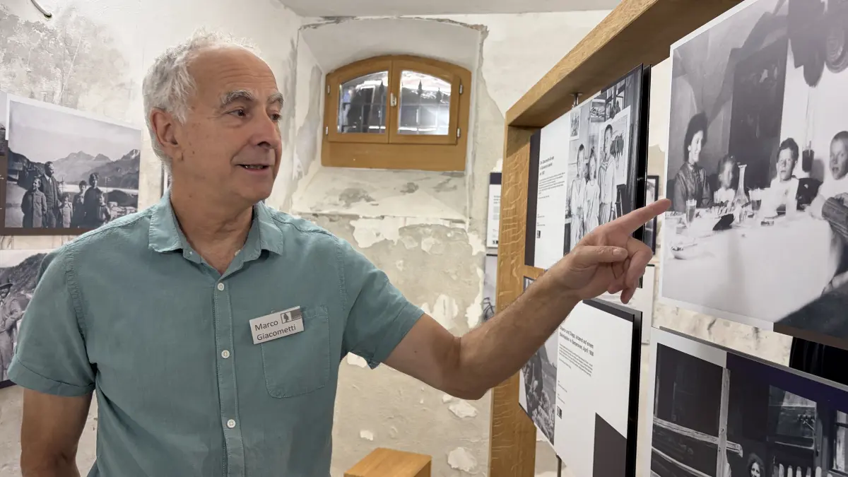 Mario Giacometti wahrt das geistige Erbe seines Vorfahren Alberto Giacometti