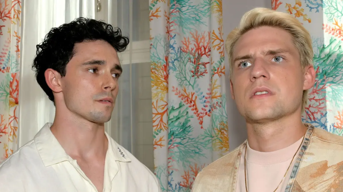 Das einstige GZSZ-Traumpaar: Luis Ahrens (Marc Weinmann) und Moritz Bode (Lennart Borchert).