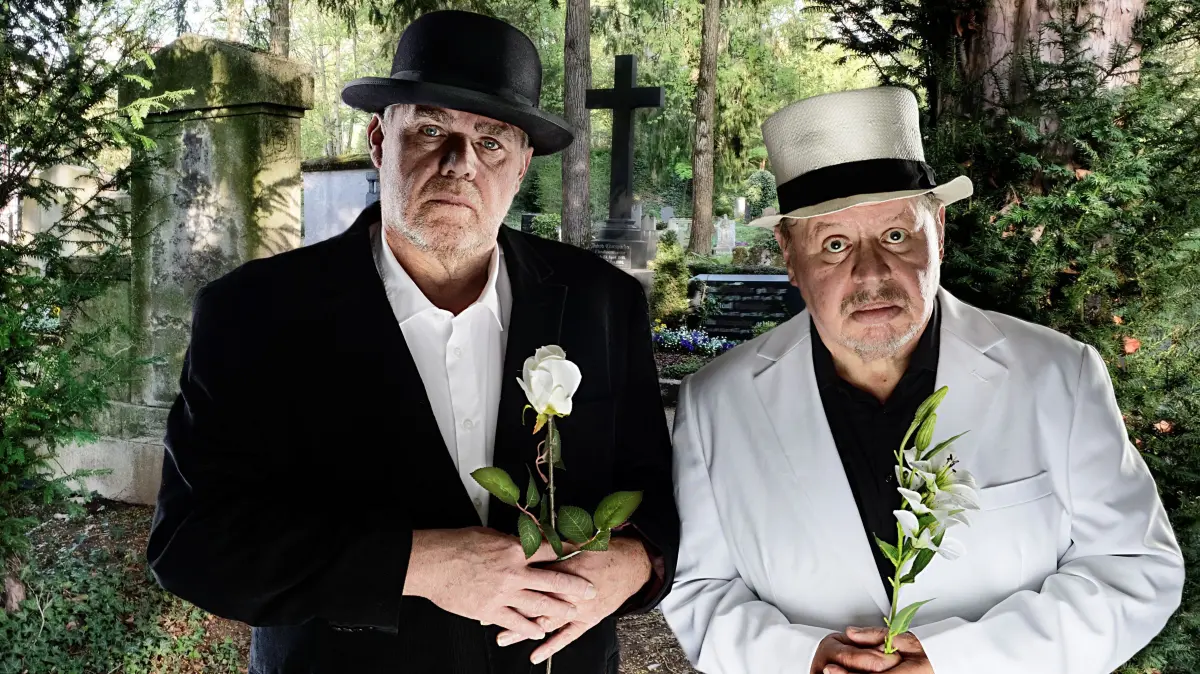 Gerhard Polacek und Reiner Hiby zu der Veranstaltung „Was sie schrieben, die hier liegen“