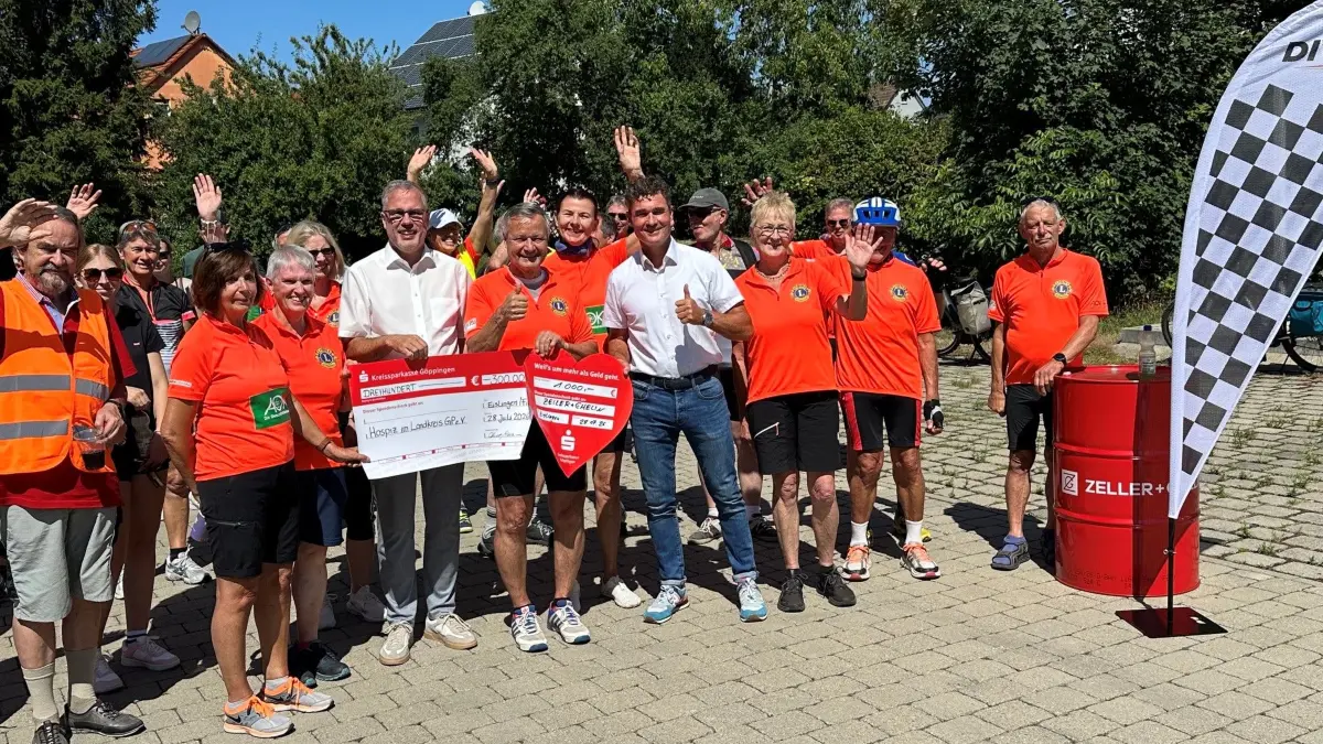 Tour de Kreisle Zeller und Gmelin mit OB Marzian