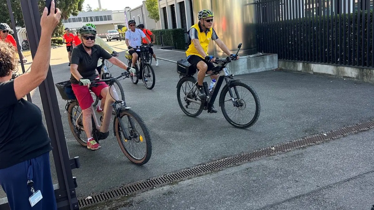Tour de Kreisle EVF Göppingen Abfahrt