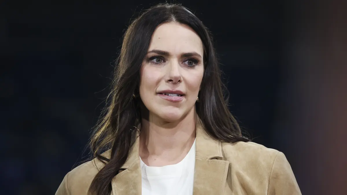 Moderatorin Esther Sedlaczek macht nach der WM Urlaub mit ihrer Familile.