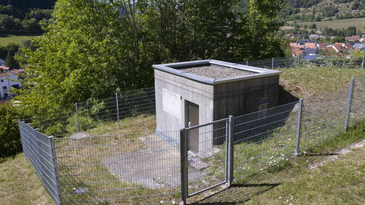 Wegen des Ausbaus der A8 muss der Wasserhochbehälter Gänsäcker in Gosbach neu gebaut werden.