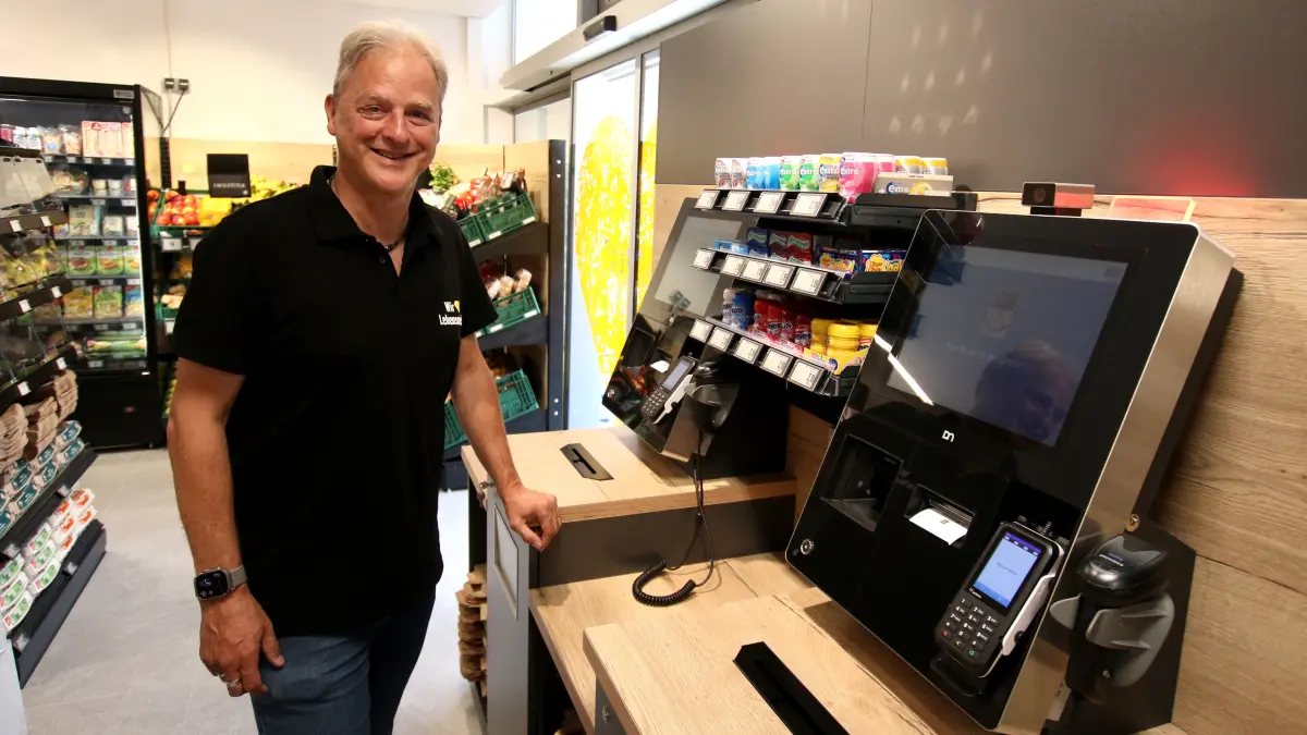 's Lädle Bernstadt Selbstbedienungssupermarkt Betreiber Ralf Dörflinger