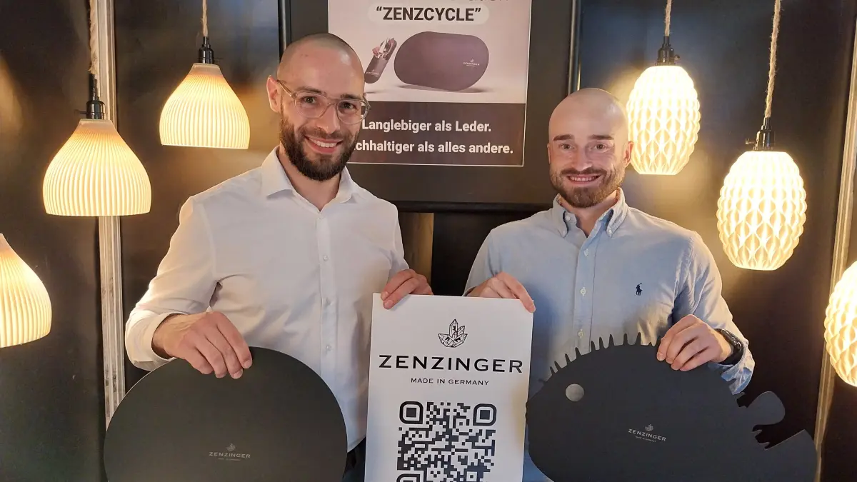 Marc Weisser (links) und Mark Zenzinger sind die Gründer des Albstädter Start-ups Zenzinger.