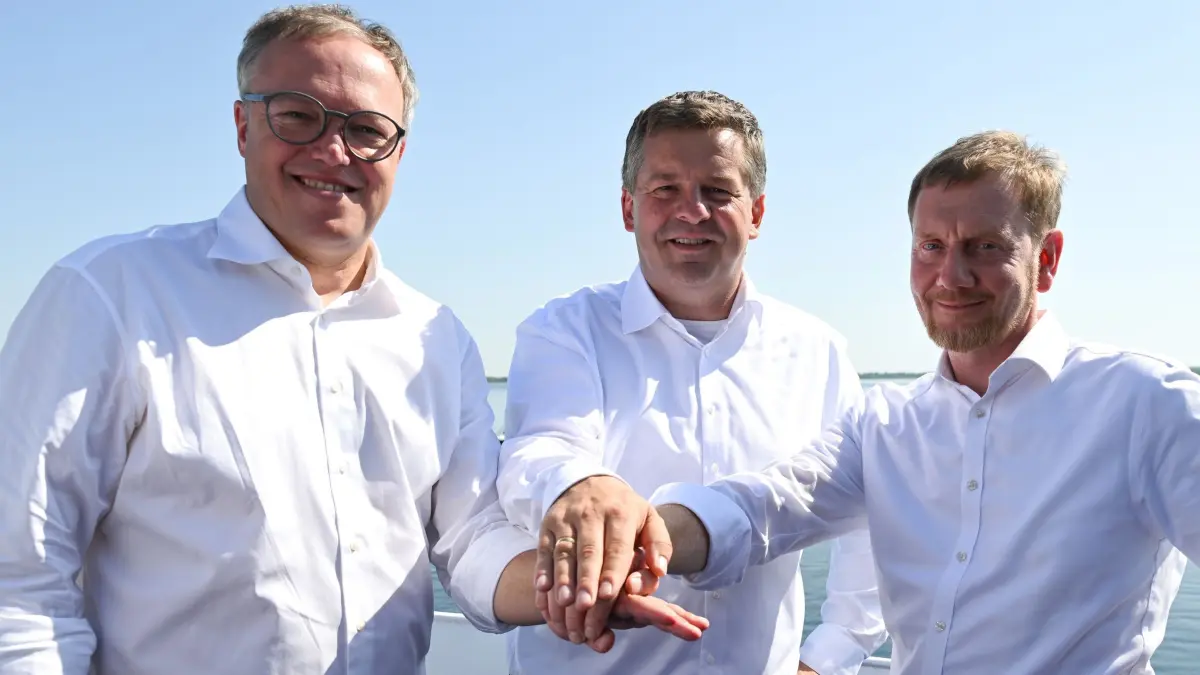 Ministerpräsidenten zum Austausch im Mitteldeutschen Revier