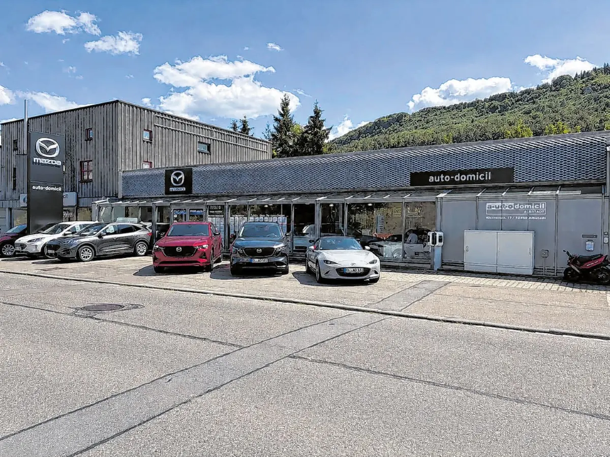 Das Autohaus „auto-domicil".⇥Firmenfoto