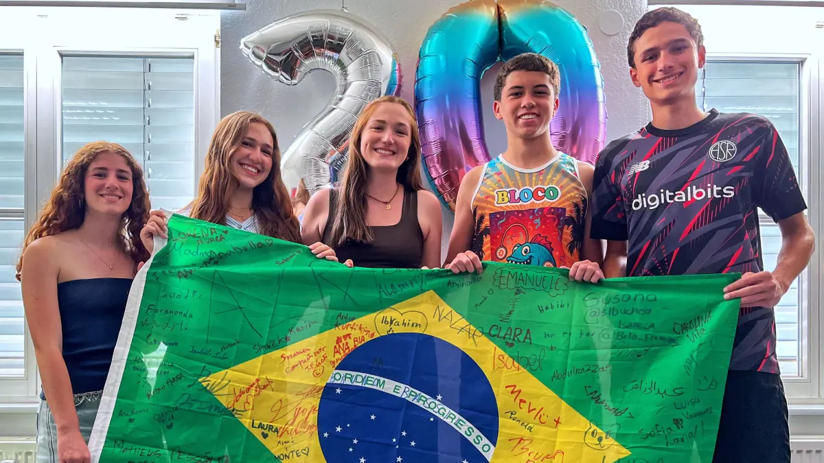 Schüler aus Rio der Partnerschule des SIT