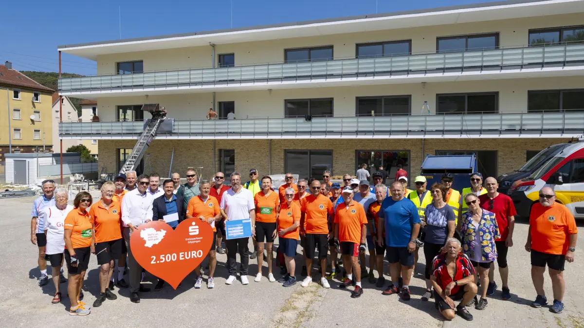 Tour de Kreisle macht Station am neuen Geislinger Hospiz