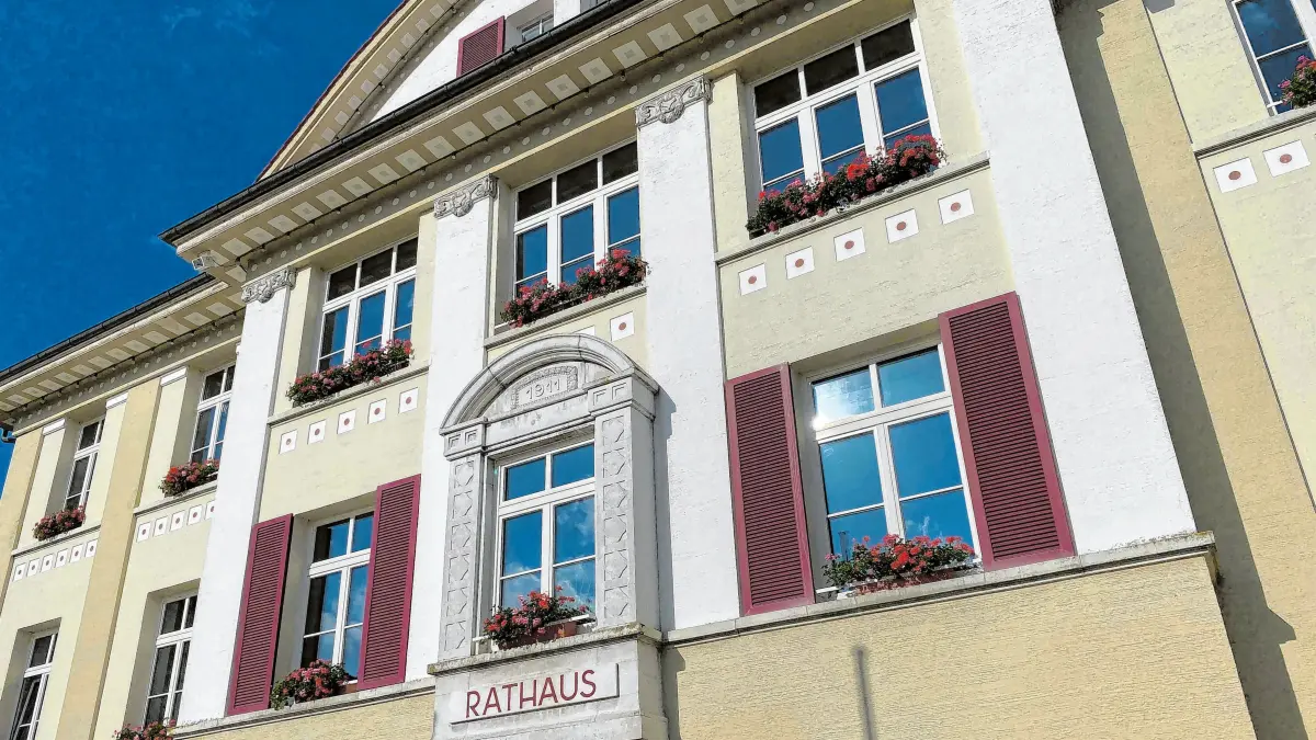(ohne Überschrift): Rathaus in Allmendingen
