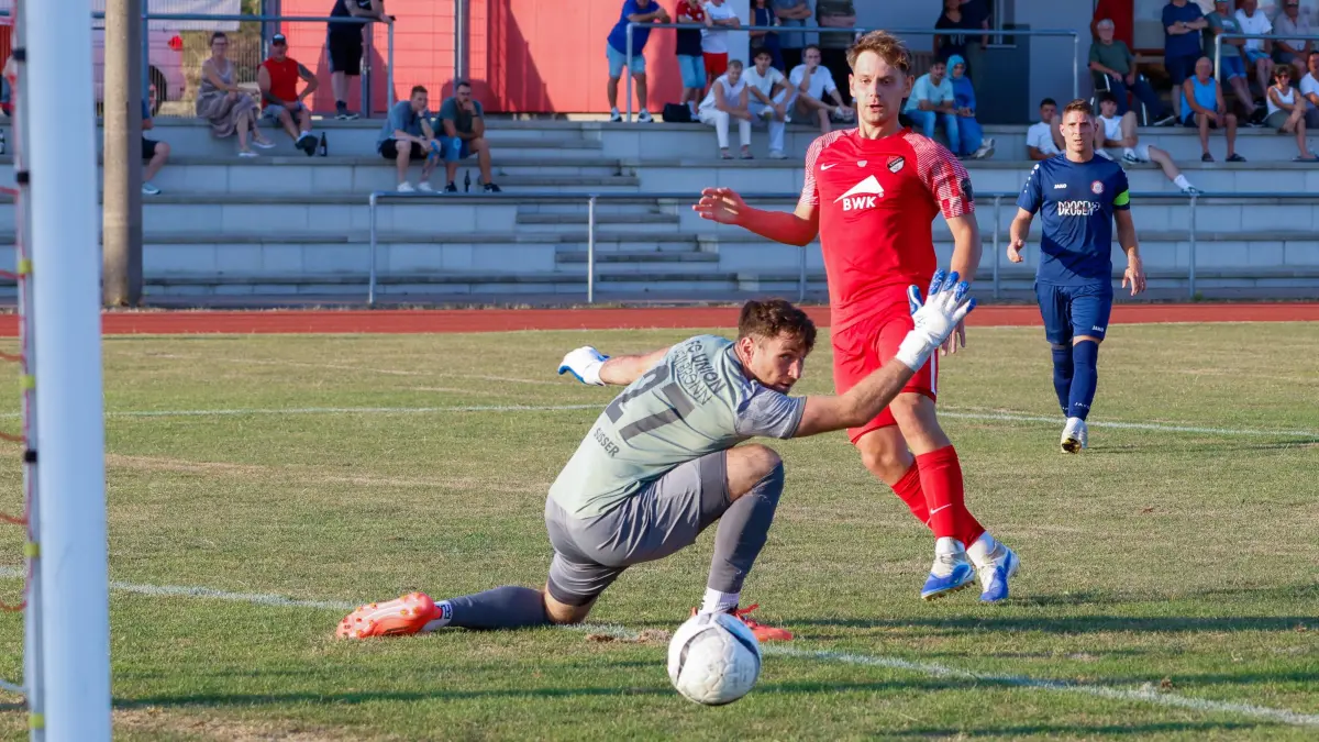 Fußball WFV-Pokal 2. Runde Saison 2026/27 TSV Ilshofen - FC Union Heilbronn 5:6 nach Elfmeterschießen