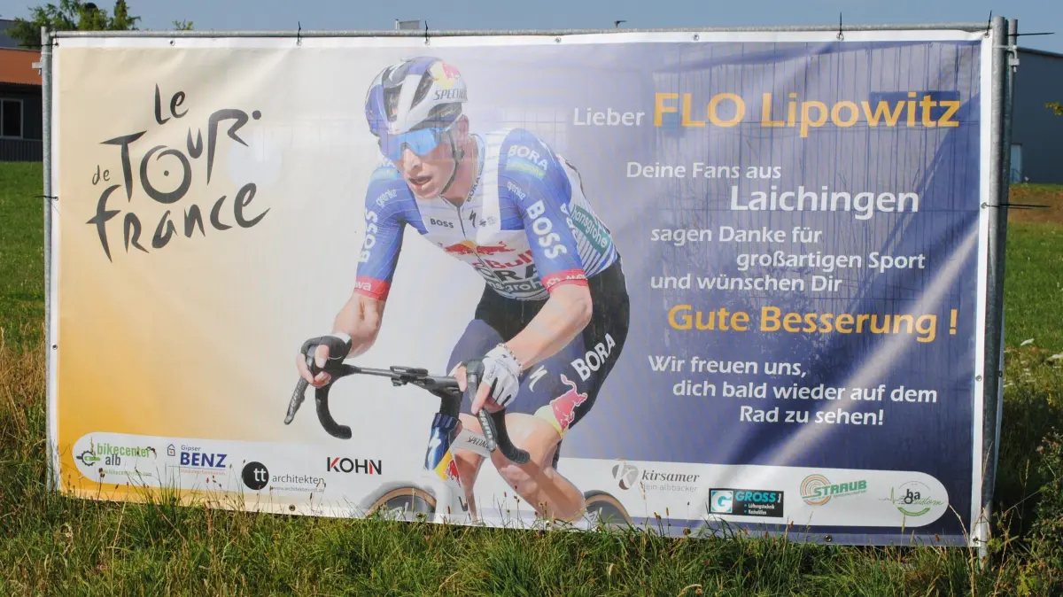 Tour de France: Laichingen wishes Lipowitz a speedy recovery