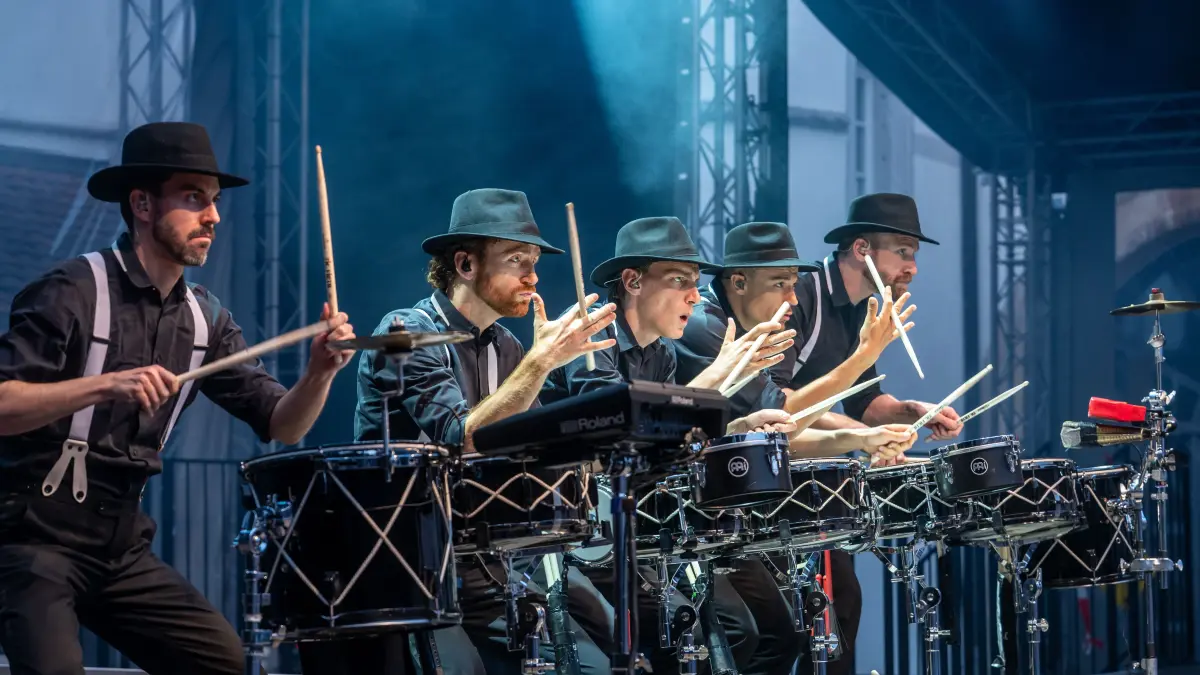 Konzert der Schlagzeugmafia, Sommerfestival Schloss Filseck