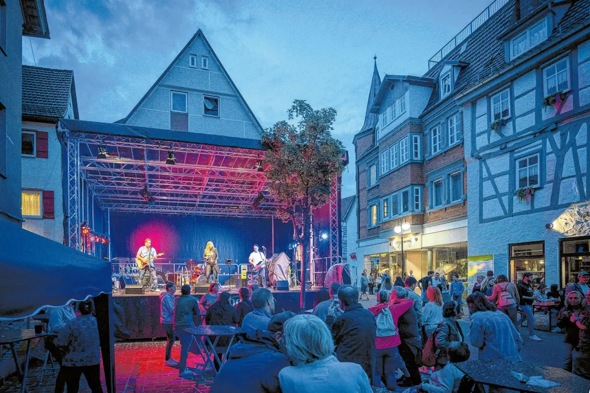 Am ersten Augustwochenende ist es wieder so weit: Münsingen feiert.⇥Foto: Steffen Steinhaeusser