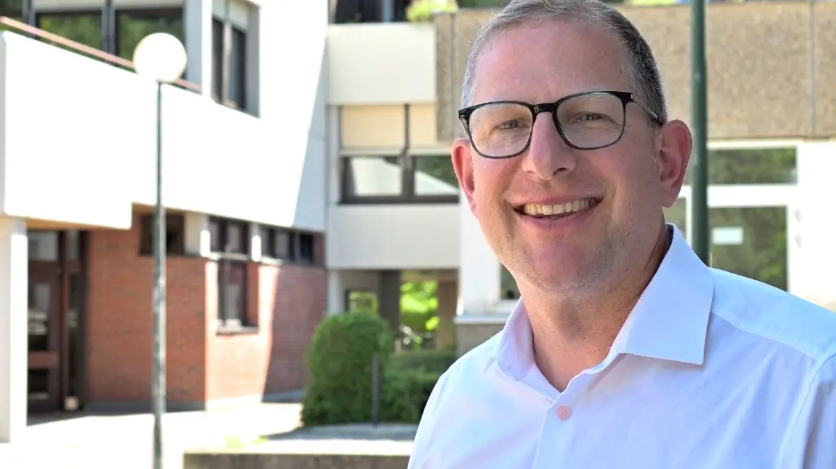Der Unterhausener Felix Reyhl (50) will Bürgermeister von Lichtenstein werden. Die Wahl findet am 18. Oktober statt.