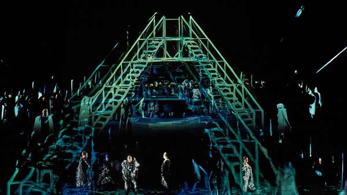 Bayreuther Festspiele - Götterdämmerung: HANDOUT - 02.08.2026, Bayern, Bayreuth: Ein Handout zur "Götterdämmerung", dass durch die Bayreuther Festspiele am 01.08.2026 mit folgendem Textinhalt zur Verfügung gestellt wurde:
Siegfried: Klaus Florian Vogt
Gunther: Michael Kupfer-Radecky
Alberich: Jochen Schmeckenbecher
Hagen: Mika Kares
Brünnhilde: Camilla Nylund
Gutrune: Magdalena Hinterdobler
Waltraute: Christa Mayer
1. Norn: Anna Kissjudit
2. Norn: Alexandra Ionis
3. Norn: Magdalena Hinterdobler
Woglinde: Katharina Konradi
Wellgunde: Natalia Skrycka
Floßhilde: Marie Henriette Reinhold Foto: Enrico Nawrath/Bayreuther Festspiele/dpa - ACHTUNG: Nur zur redaktionellen Verwendung im Zusammenhang mit der aktuellen Berichterstattung und nur mit vollständiger Nennung des vorstehenden Credits +++ dpa-Bildfunk +++