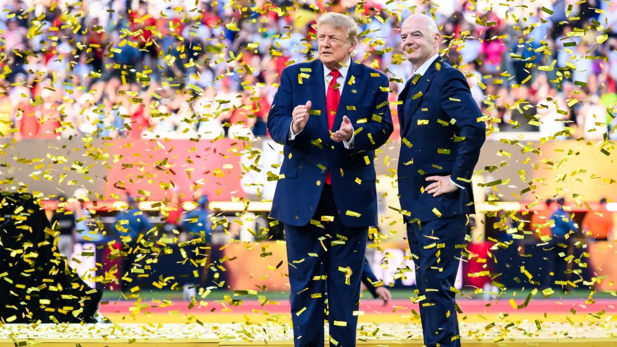 Donald Trump und Gianni Infantino