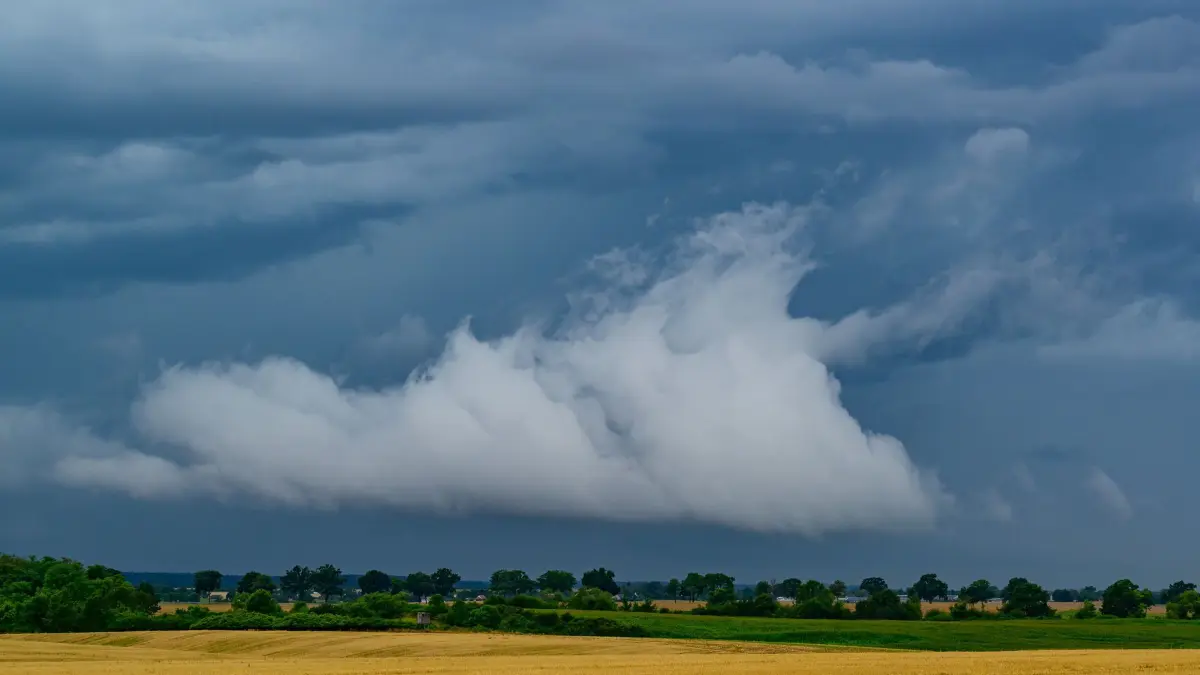 Gewitter über Brandenburg