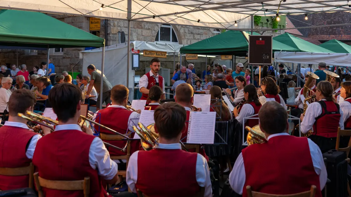 Straßenfest des Weilheimer Musikvereins