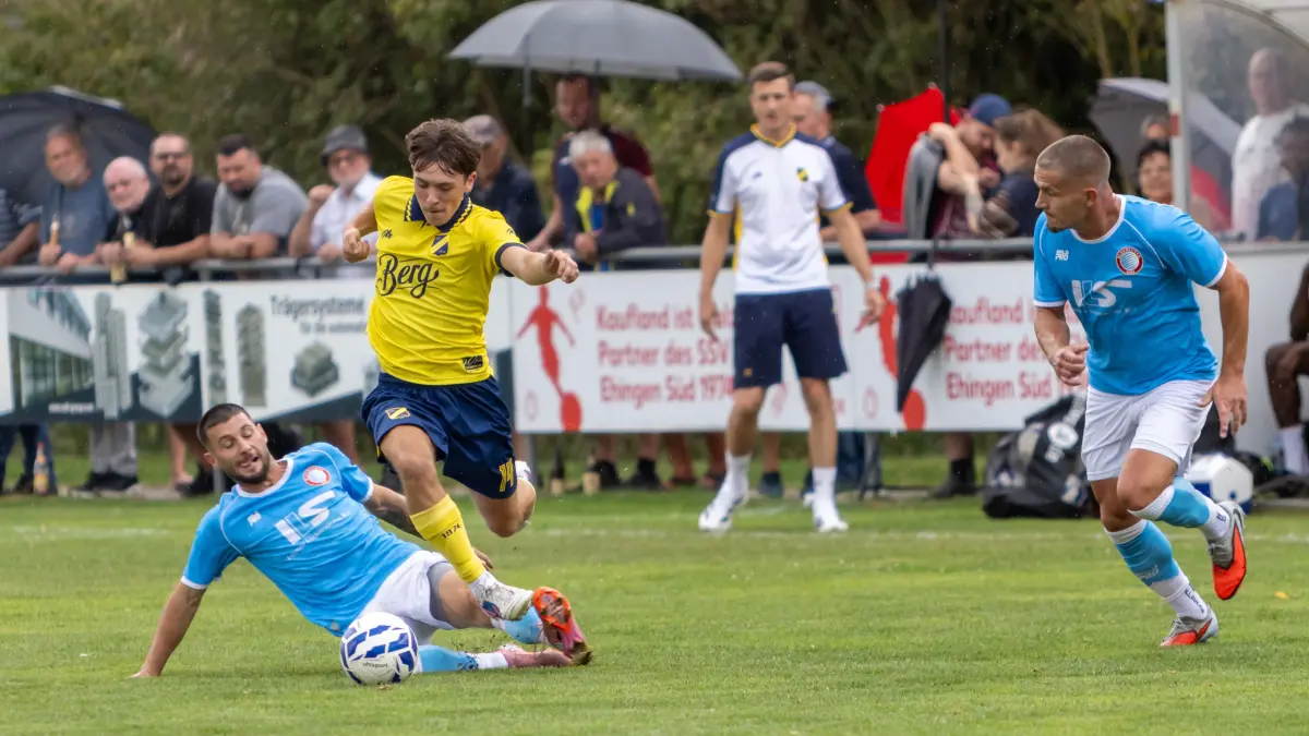 SSV Ehingen-Süd - FC Blaubeuren 5:1 n. V. WFV-Pokal 2. Runde Elias Kamper