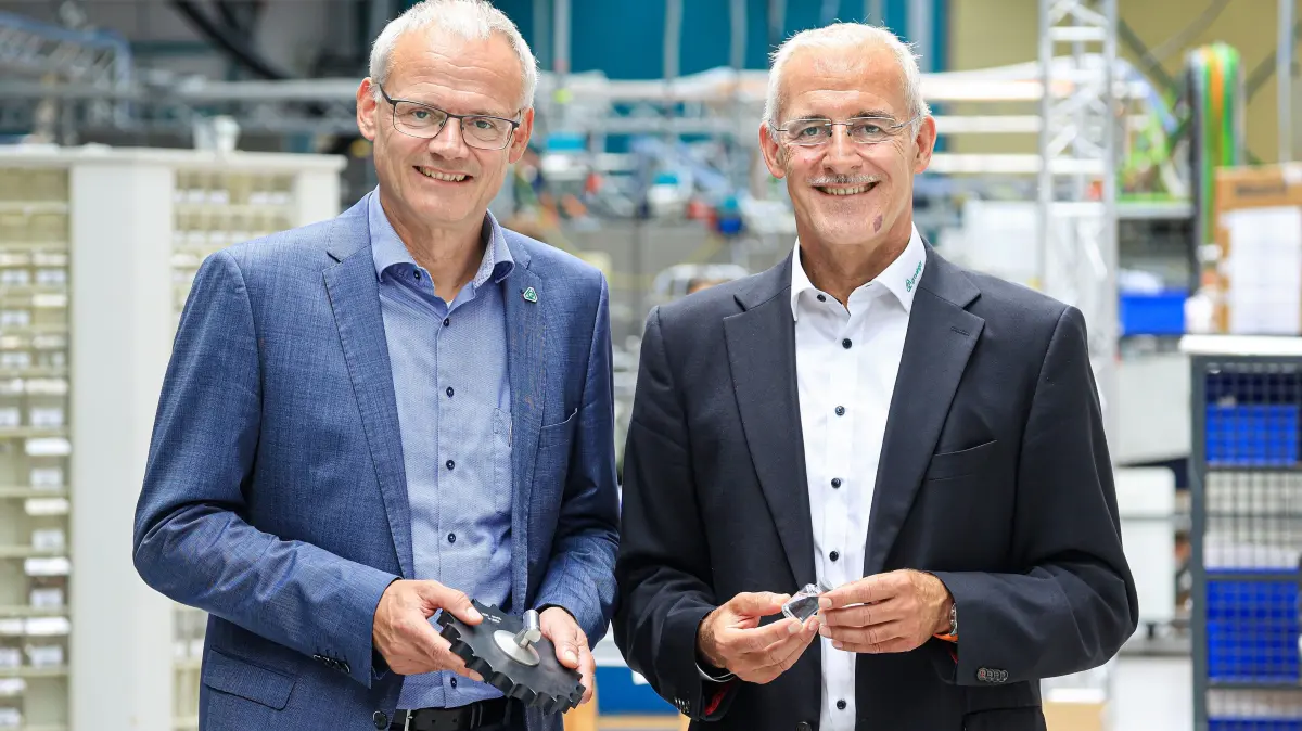 Jens Groninger (li.) und sein Bruder Volker führen die Gruppe in zweiter Generation.