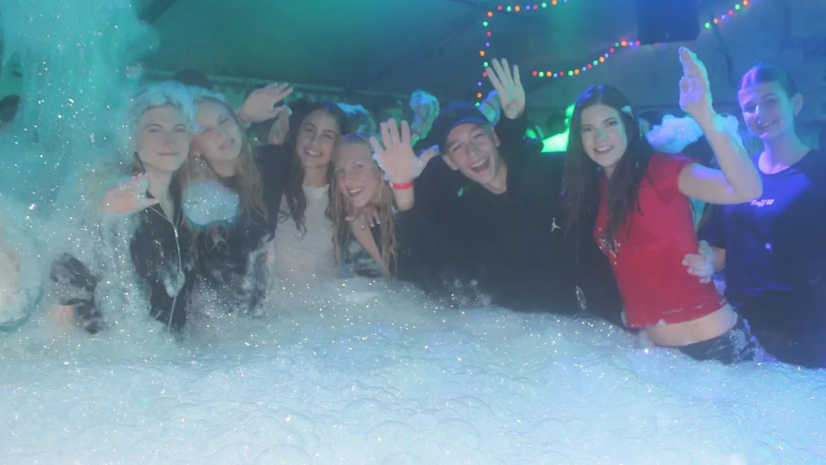 Schaumparty Ringingen Club Treff 72