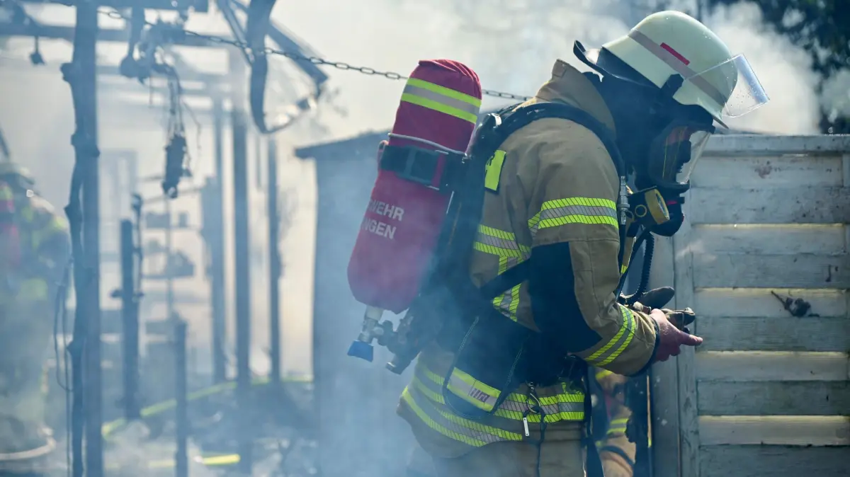Göppingen Feuer Brand Bürgerhölzle Pearl-S.-Buck-Straße