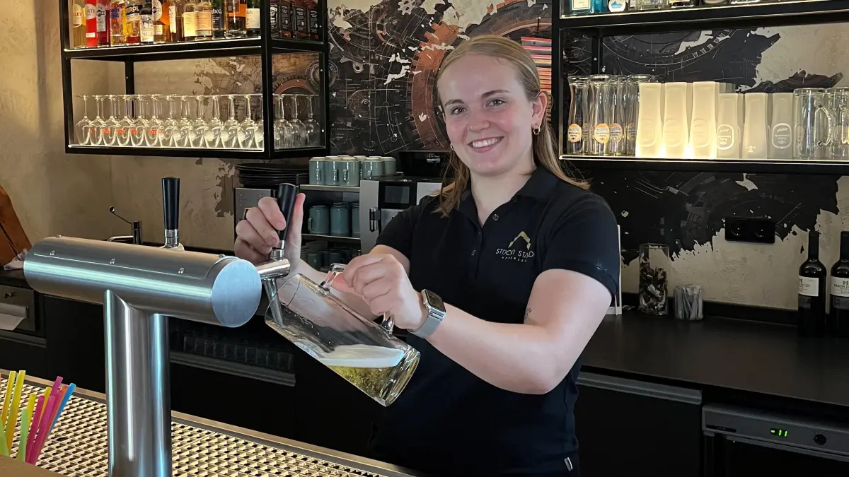 Janina Schmid aus Frankenhardt ist Merlin und Eventmanagerin.