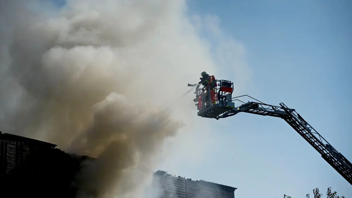 Göppingen Feuer Brand Bürgerhölzle Pearl-S.-Buck-Straße