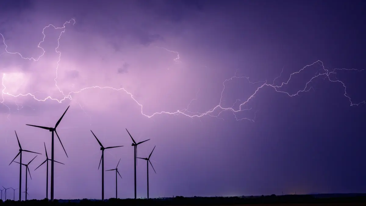 Gewitter über Brandenburg