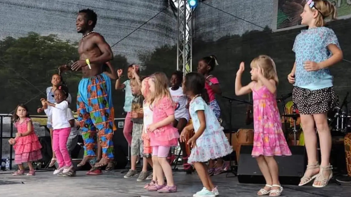 Auch für Kinder ist auf dem Afrika-Festival immer etwas geboten