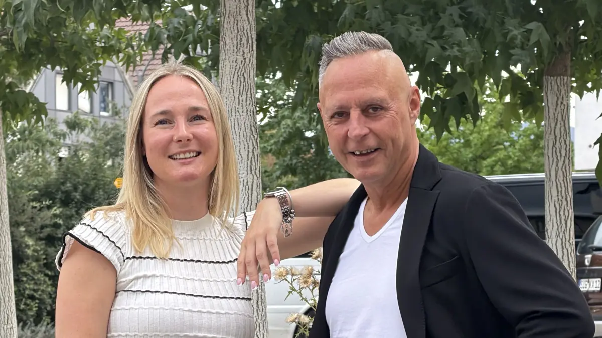 Die Geschäftspartner Sabrina Gröger und Rainer Fröschlin haben das Start-up Tysara mit Sitz in Bisingen gegründet.