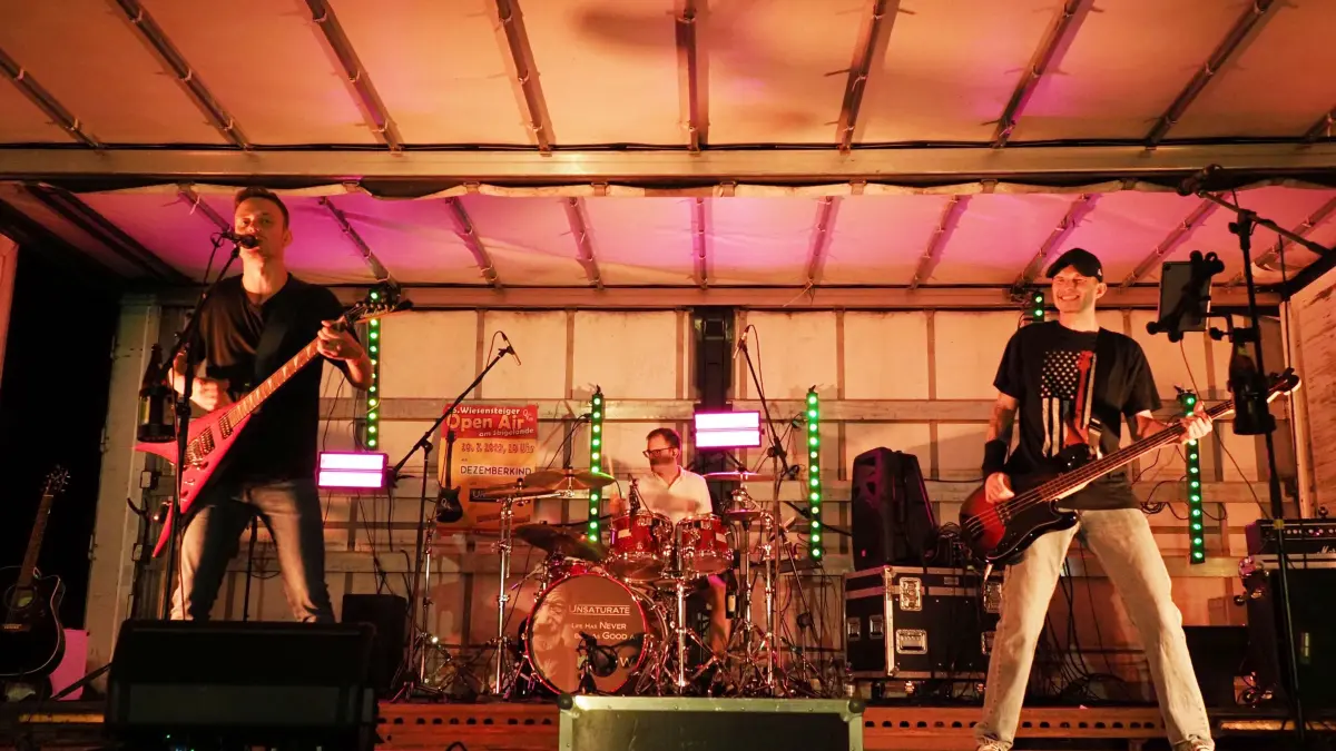 Die Band Unsaturate spielt am Samstag auf dem Wiesensteiger Open Air-Festival im Schöntal.