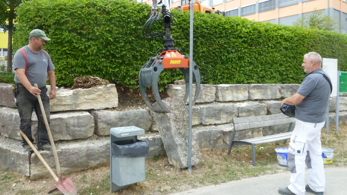 Vandalismus Spielplatz BeneVit in Burladingen Instandsetzung