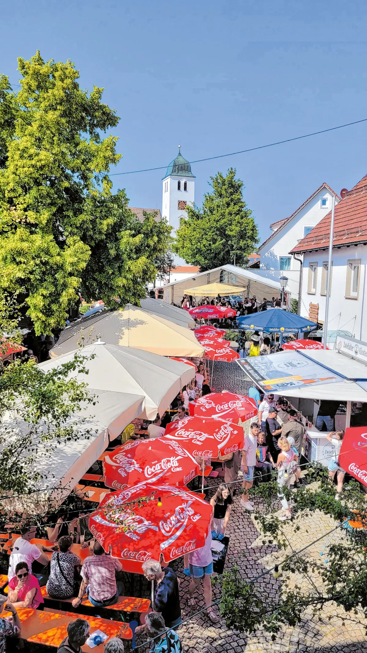 Am Wochenende, 8. und 9. August, lohnt ein Besuch der gemütlichen Dorfhockete in Oberstetten. Foto: Förderverein der Oberstetter Vereine