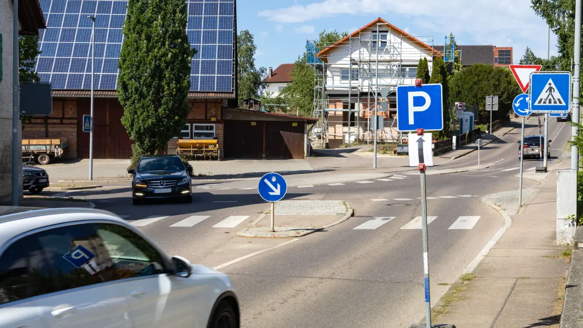 Eislingen Krummwälden Ortsdurchfahrt