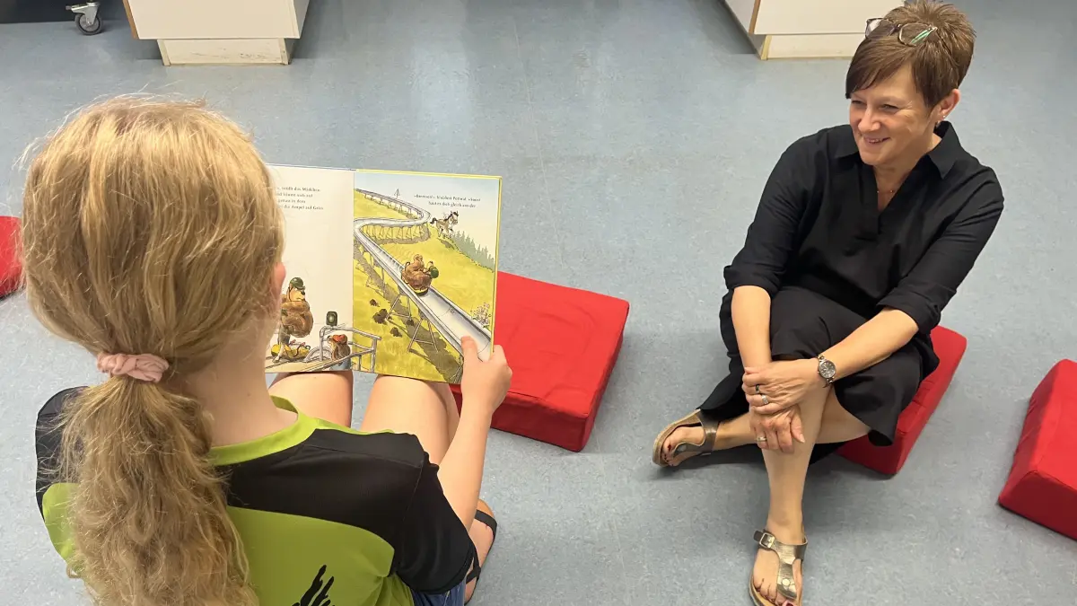 Empfingen Bücherei Vorlese-Aktion Ellen Wannenmacher