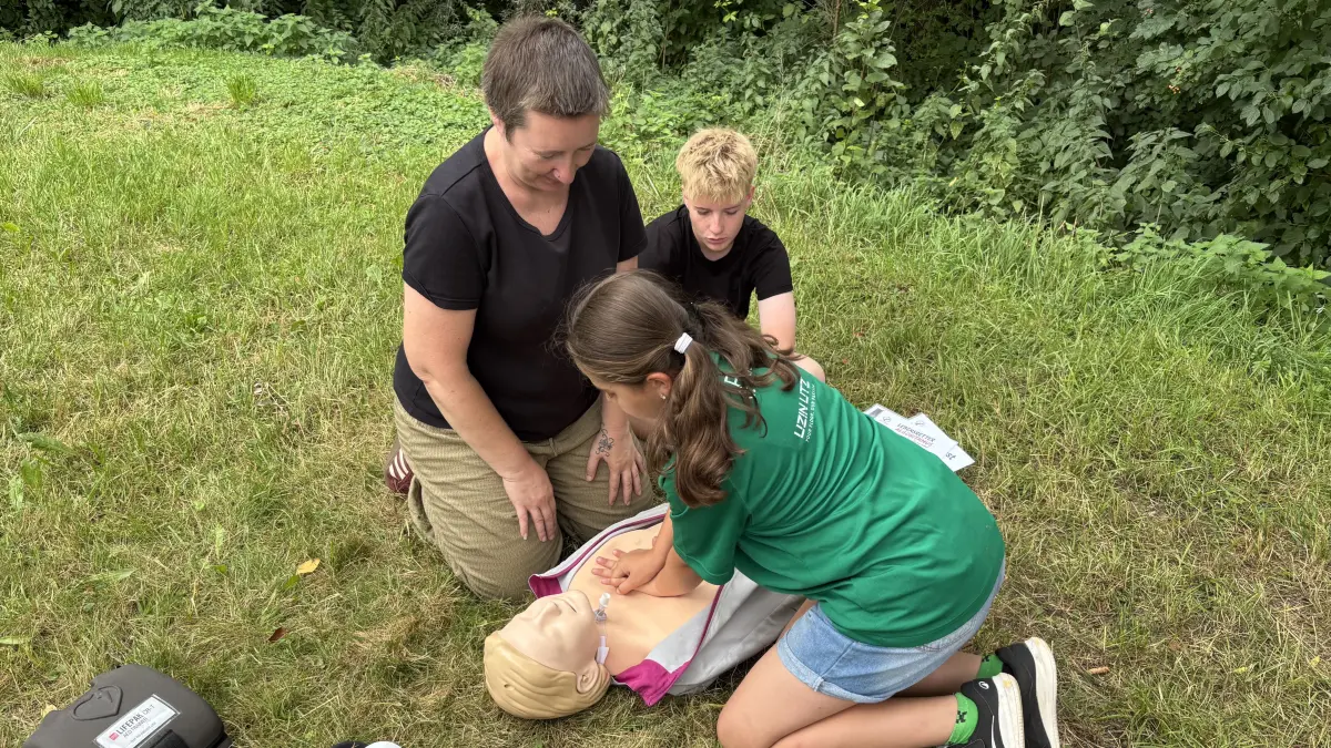 Notfalltraining für Kinder TSV Blaustein
