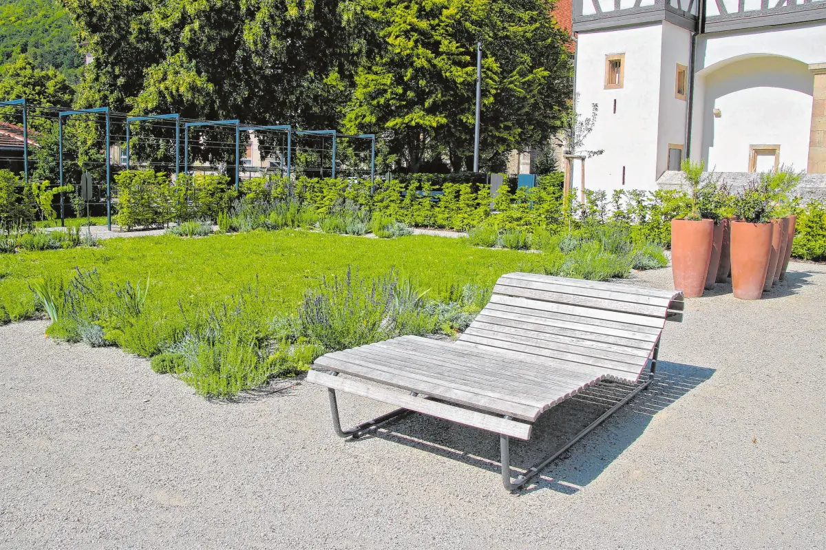 Der Garten des Schlosses ist neu angelegt und während der Öffnungszeiten frei zugänglich.